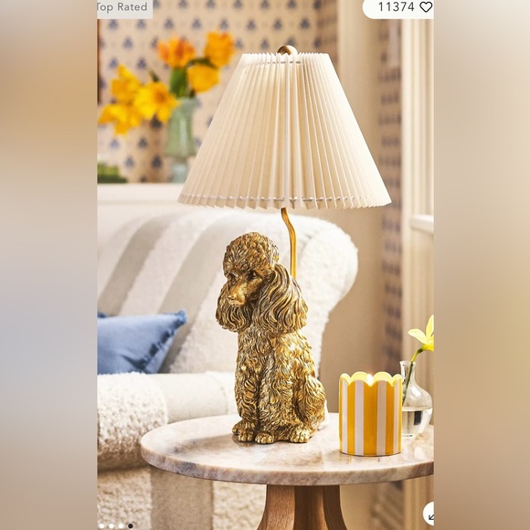 Anthropologie The Icon Table Lamp: Dog Edition: Poodle
NIB - Picture 4 of 6
